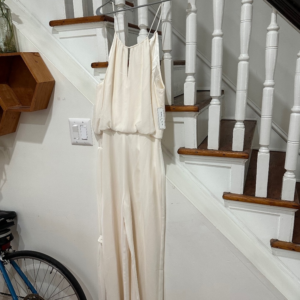 BHLDN donna morgan bridal jumpsuit size 6 tags on!